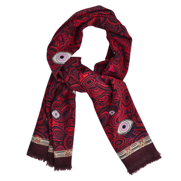 red eye scarf by yazi